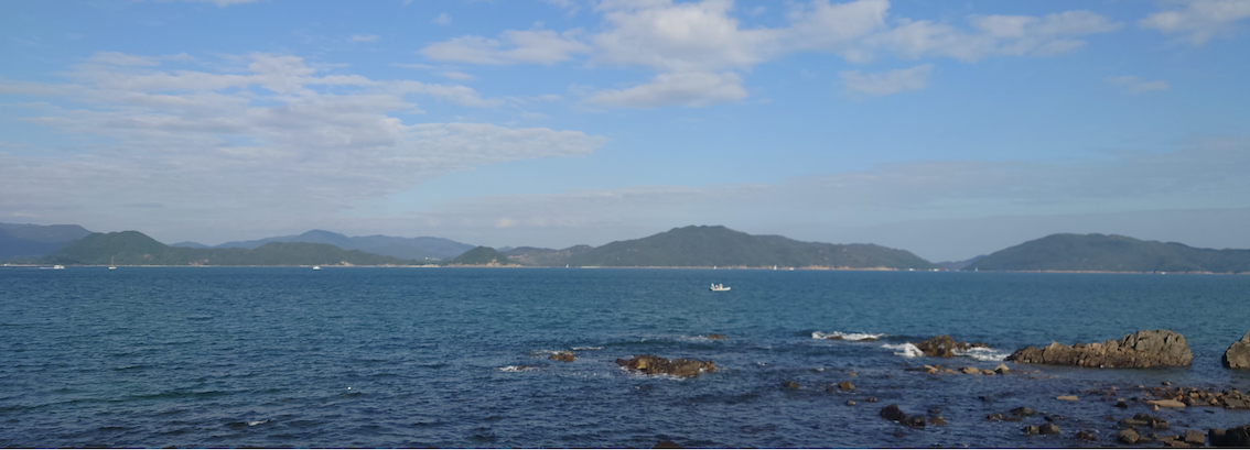 Ocean view from HKUST